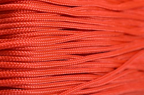 95 Cord - Orange - Type 1 Cord - 100 Feet on Plastic Winder - Bored Paracord Brand 95 Cord - Orange - Type 1 Cord - 100 Feet on Plastic Winder - Bored Paracord Brand
