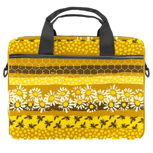Sacoche ordinateur portable 13 pouces pour le bureau et les cours - Sac marguerite nomade