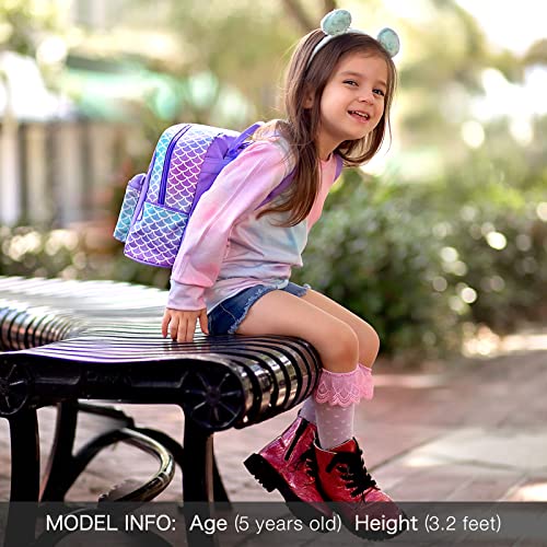 mibasies Mini Backpack for Girls Kids Rainbow Purse - Thumbnail 4