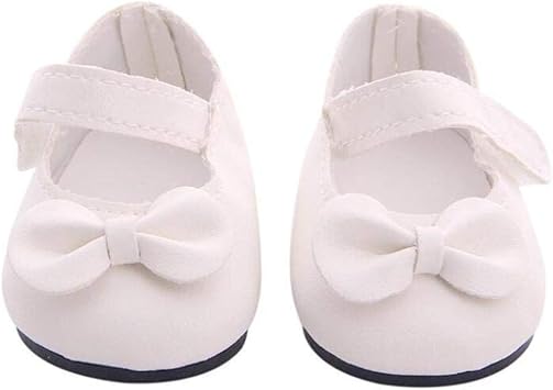 Doll Shoes Cute with Bow-knot for American Girl Doll 18 inch