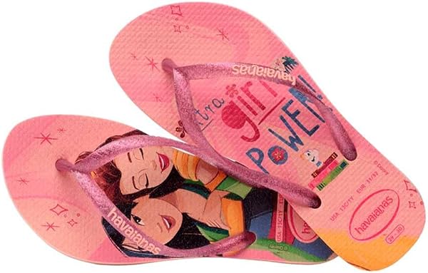 Havaianas - Kids Slim Princess, Infradito Disney Princess per Bambine, Design Elegante con Cinturini Sottili, Comode e con Suola Antiscivolo - 4