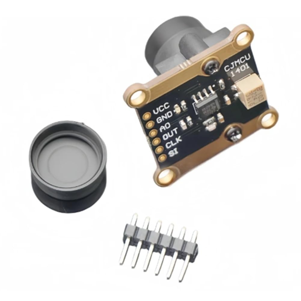 Cámara CCD Lineal TSL1401CL de 128x1 con Matriz de Sensores, Lente Ultra Gran Angular de 120 Grados y Seguimiento de Líneas en y Negro de 128x1.