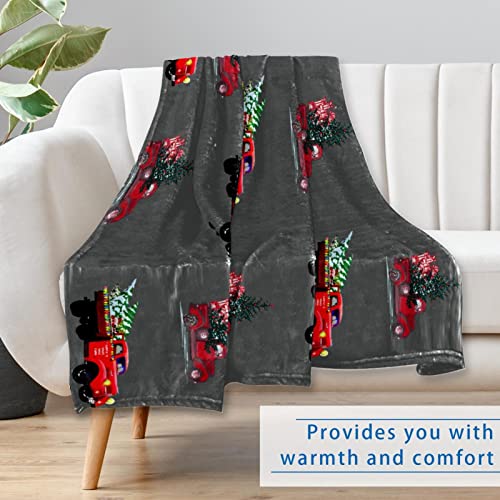 Couverture plaid de Noël doux idée cadeau pour lit et pique-nique - 7