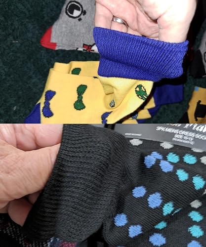 James Fiallo 12-12 Dress Socks For Men, Men'S Casual Colorful 12-Pairs Novelty Colorful Solid Rainbow-Inspired Palette Earthy Tones Dress Socks thumb #3