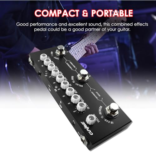 Jemora CUVAVE CUBE BABY Guitare électrique multifonctionnelle portable, pédale à effet combiné avec lecture de musique sans fil, enregistrement téléphonique, fonction d’interface audio de type C - Les Beatles, Paul McCartney, John Lennon, RIngo Starr, George Harrison Jemora CUVAVE CUBE BABY Guitare électrique multifonctionnelle portable, pédale à effet combiné avec lecture de musique sans fil, enregistrement téléphonique, fonction d'interface audio de type C – Image 5