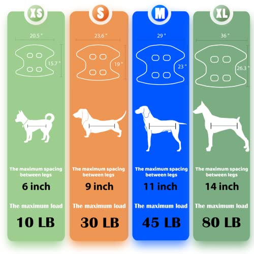 Guzekier Pet Dog Grooming Hammock Harness for Cats & Dogs, Dog Sling for Grooming, Dog Hammock Restraint Bag with Nail… - Image 7