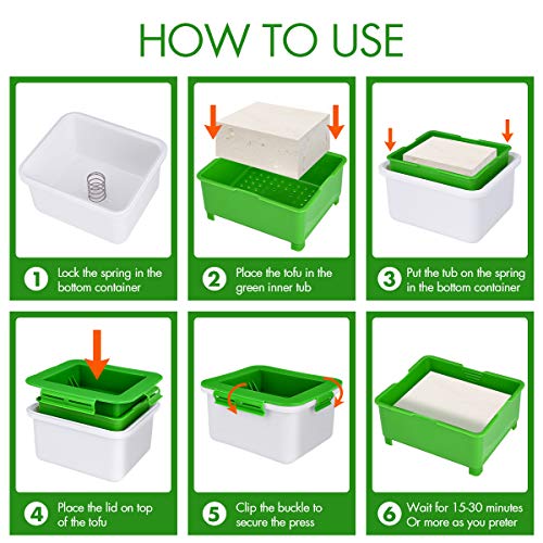 Tofu Press, Easily Remove Water from Tofu for More Delicious - Thumbnail 7