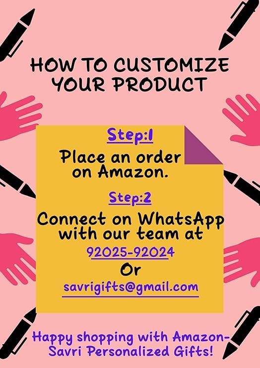 Image of SAVRI Personalized Mobile Stand - Customized with Name, & Company Logo |Desk Phone Holder for Office & Home | Corporate Branding Gifts, Employee Kit, Business Promotion & Personal Gifting - Pack of 2