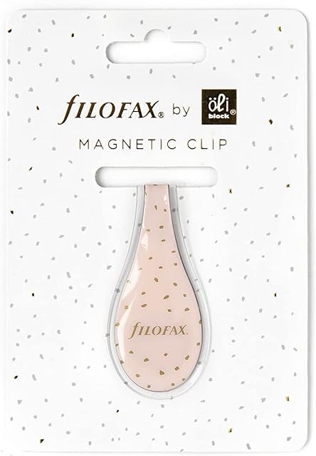 Filofax by ÖLI Block - Confetti Magnetic Clip, Mix, 132708