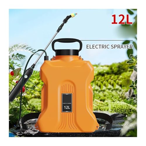 Pulverizador eléctrico de 12L verde tipo A para riego agrícola y mantenimiento de jardines 4