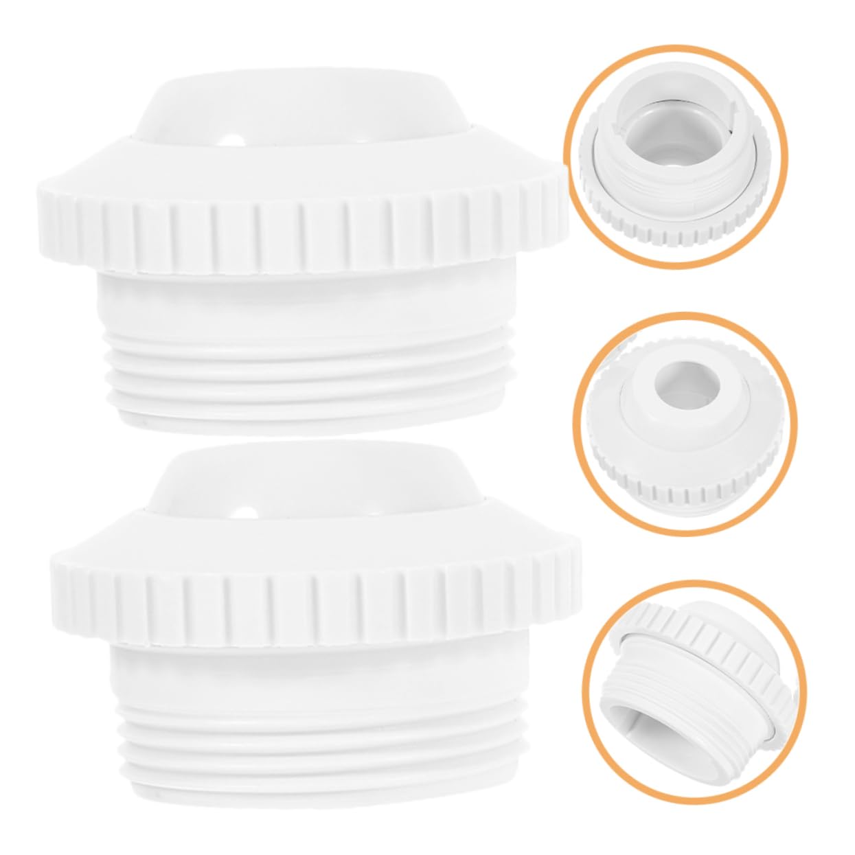 Toyvian 5 Series Boquilla De Masaje para Piscina Accesorios para Piscina Accesorio para Piscina Salida De Agua para Masaje De SPA Pieza De Piscina Piezas De Repuesto para 2 Piezas x 5
