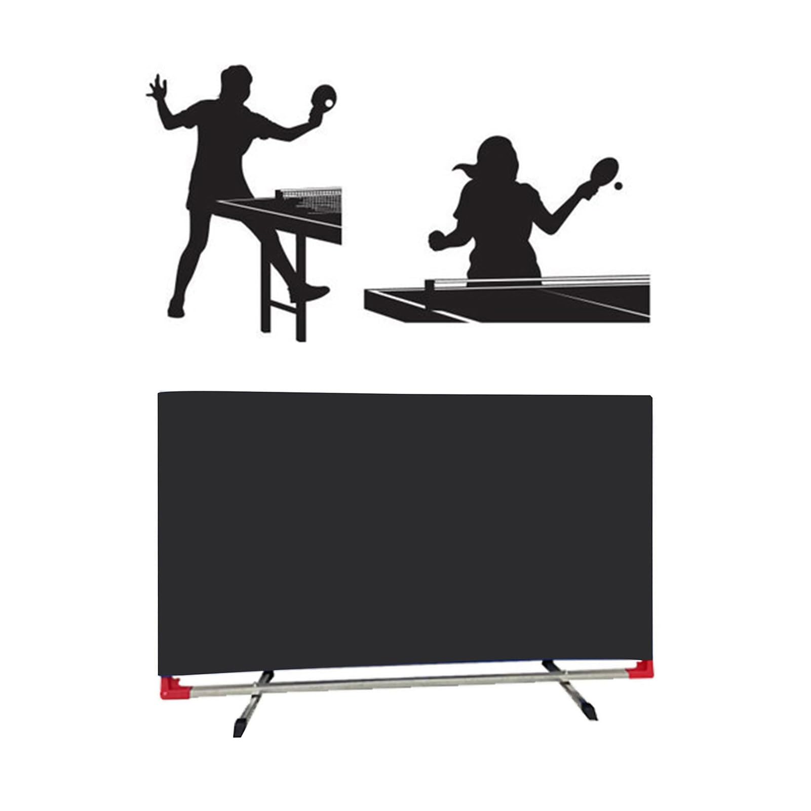Divisore portatile da tavolo da ping pong, deflettore per allenamento per singoli, separatore per giochi al coperto