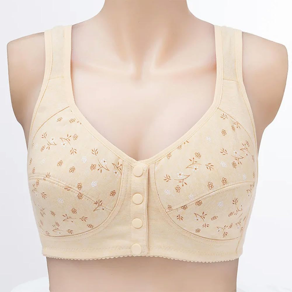 ZBDP - Brasier de lactancia sin aros con abertura frontal, suave, transpirable, sin costuras, para maternidad, soporte materno para embarazadas