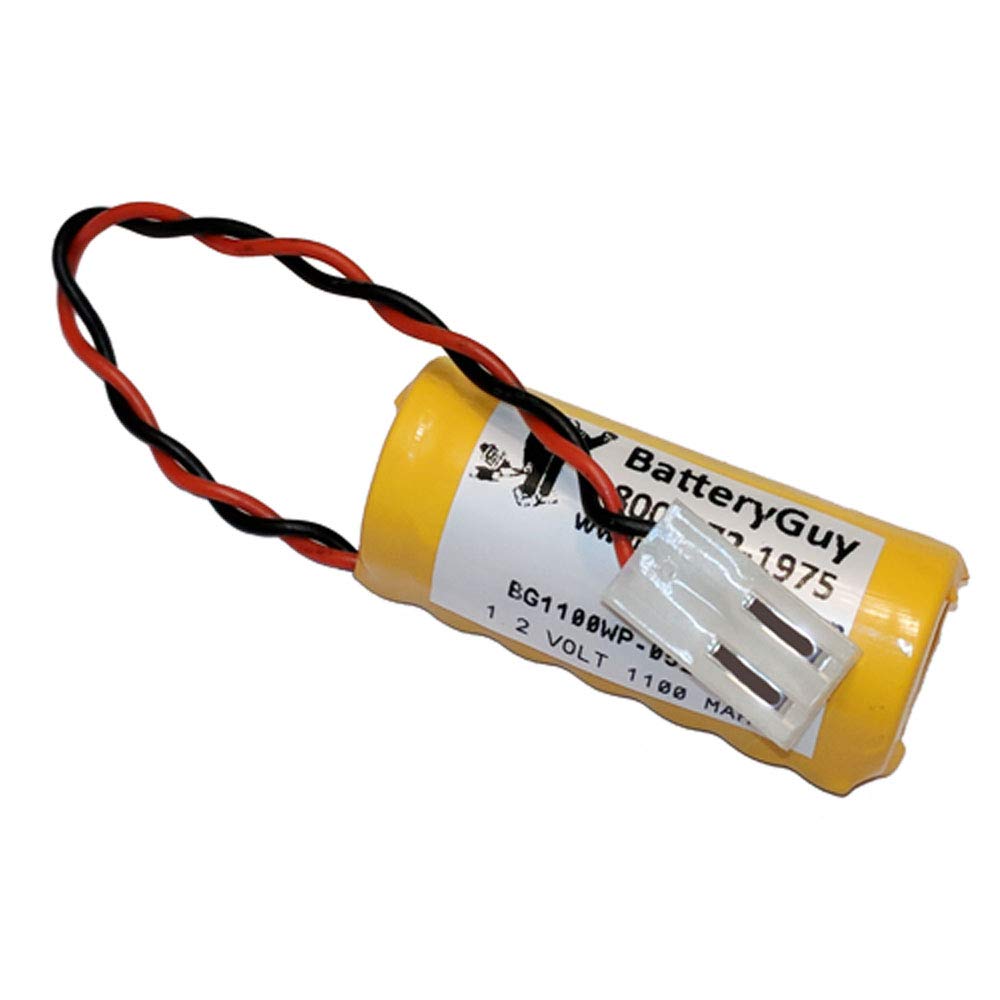 BatteryGuy BNP11200A Replacement 1.2V 1100mAh Nickel Cadmium Battery Brand Equivalent (Rechargeable)