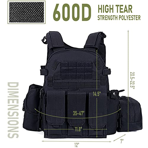 Monfasye Tactical Vest Outdoor Adjustable Airsoft Paintball Vest Combat Training Protective Costume Molle Clothing #TOP1