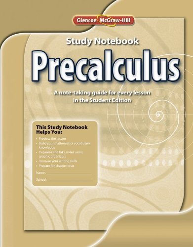 By McGraw-Hill Education Precalculus Study Notebook (1st Edition ...