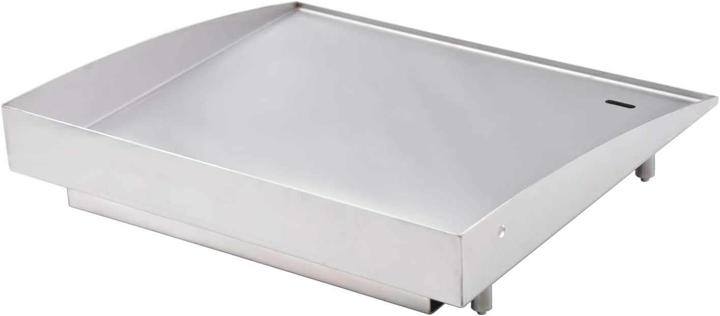 Stanbroil Stainless Steel Flat Top Griddle, Gas Grill Griddle for Blackstone 1650 Portable Propane Fuelled Tabletop Grill with Front Grease System - 17 Inches : Patio, Lawn & Garden