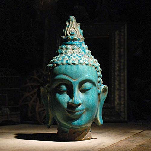 FXNB Statue Decorative Buddha Testa Statua Buddha