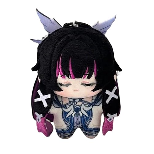 YLQANONG Hu Tao Figure Pillow Columbina/Durin/Mavuika/Kinich Game Cartoon Stuffed Pillow Cushion Hu Tao Anime Figures Bag Pendant 10CM