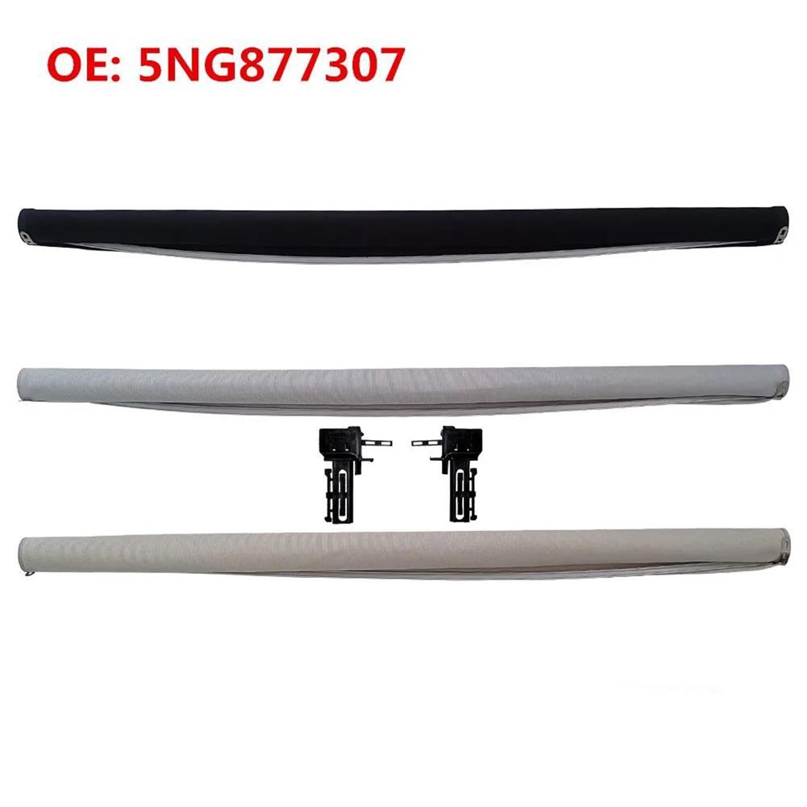 Tendine Parasole Auto 5NG877307 Tenda A Rullo Parasole Per Tettuccio Apribile Panoramico Per Auto Per VW Per Tiguan L 2017-2021 Per Teramont 2017 Per TAYRON 2019 Parasole per Auto(Grey)