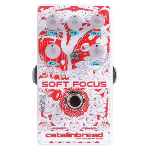 Catalinbread Soft Focus Shoegaze Reverb Pedal with Chorus, Modulation, and Octave-up - 3D