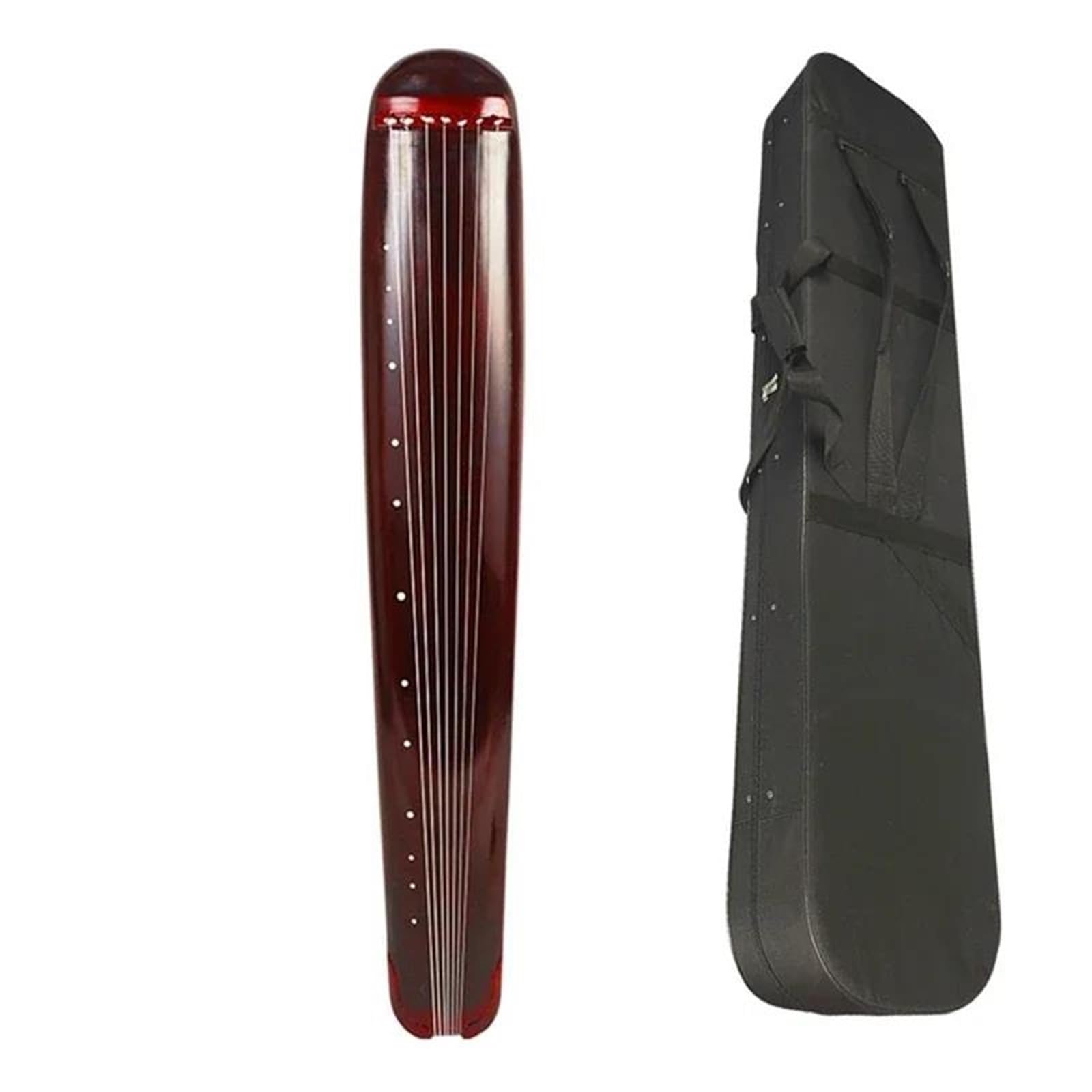 Guqin Musikinstrument Professionelle Anfänger Erwachsene Guqin 7 Saiten Alte Paulownia Handarbeit(Type5)