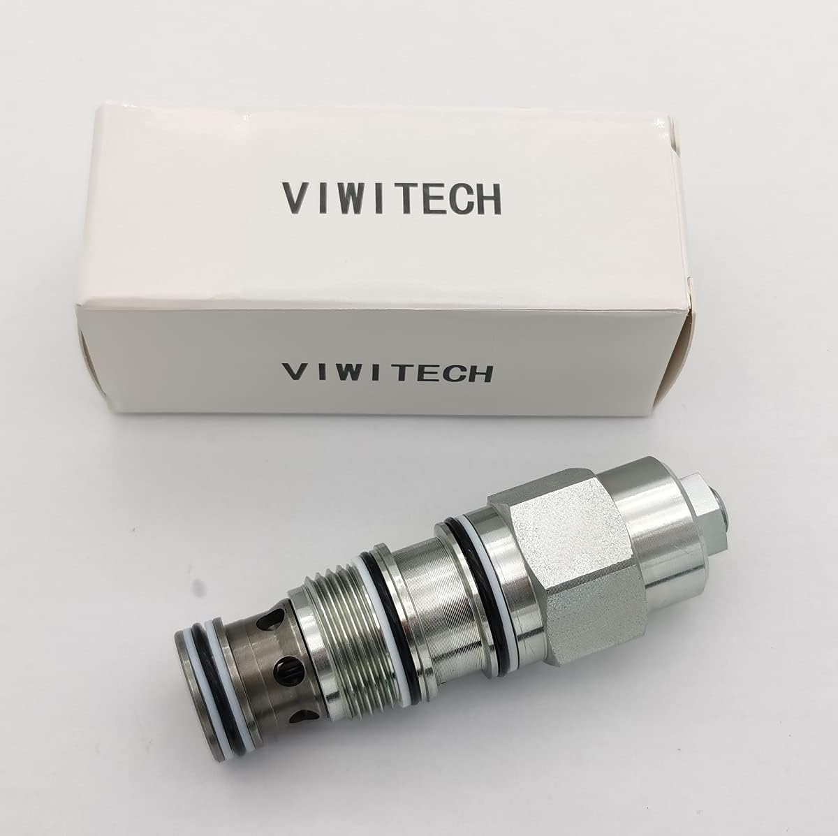 CBCA-LHN 3:1 Pilot Ratio Standard Capacity Hydraulic Counterbalance Valve, Stainless Steel, Zinc Body, 3-Port, 1/2 in Inlet & Outlet, 15 gpm, T-11A Cavity