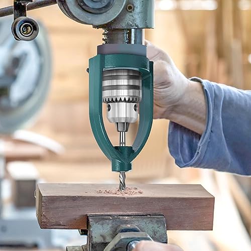 IEUDNS Square Hole Drill Bit Adapter, Joint Mortiser Bit for Furniture Bench Drill Square Hole, Easy to Carry - Thumbnail 2