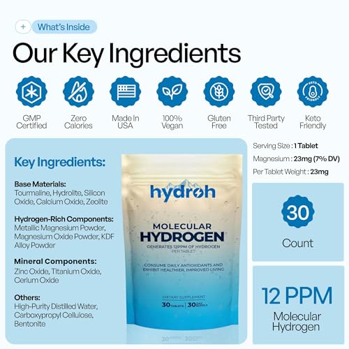 Hydroh Molecular Hydrogen Tablets
