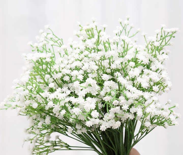 SATYAM-KRAFT-5-Pcs-Artificial-Babys-Breath-Gypsophila-Bouquets-Flowers-Sticks-For-Gifting-Home-Bedroom-Garden-Balcony-Office-Corner-Living-Room-Christmas-decoration-and-Craft-White-Pack-of-5