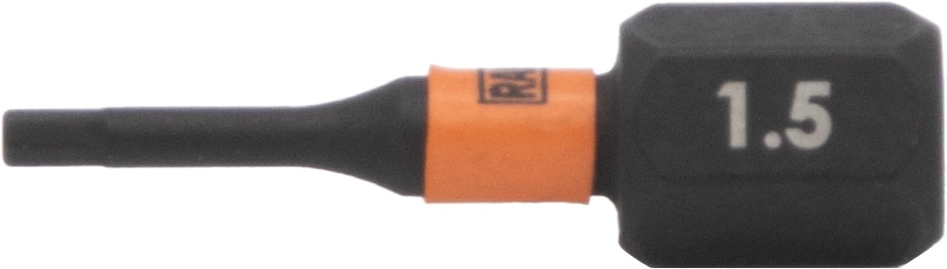 Railer Hex 1.5mm Impact Driver Bit Allen Wrench Drill Hex Bits. 1/4 Quick Release S2 Steel 1 Inch 1.5mm Hex Bits. (10 Pack)