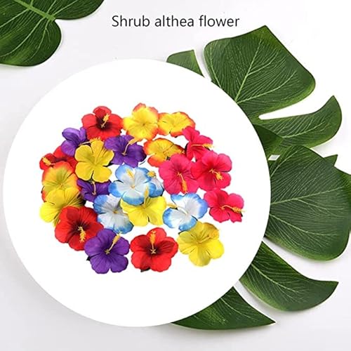 Flower Colorful Silk 60 Pcs Flowers Flower Heads Small Garland Party Flower Head Diy Crafts Flower Head Artificial Decoration Artificial Flower Heads Simulation Flowers Decoration Silk(Multicolor) #TOP4
