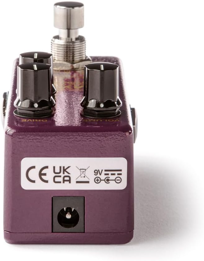 MXR CSP039 Duke of Tone Overdrive Guitar Effects Pedal Custom Shop with Tonebird 9V Power Supply Patch Cable, Picks, Instrument Cable Bundle