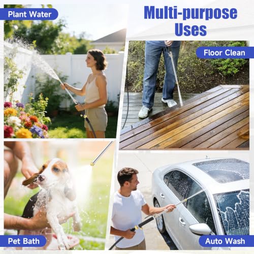 High Pressure Power Washer Wand, Hydro Jet Nozzle for Garden Hose by POOPLE - Used condition - Image 7