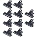 Z ZICOME Black Large Metal Bulldog Clips Binder Clips for Office Supplies, 2-1/2 Inch, 10 Pack