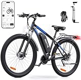DUOTTS C29 Bicicletta Elettrica, 29 Pollici Mountain Bike Elettrica con 48V 15Ah da Batteria Rimovibile e Motore Grande, Autonomia di 80-100km, Professionale 21 Velocità con App, Bici Uomo da Città