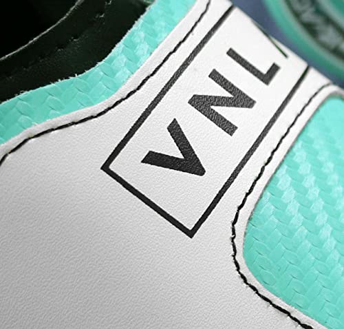 Vnla Junior Lagoon Jam Skates For Men And Women - Indoor Unisex Roller Skates For Tricks And Jam Skating- White/Aqua (Men 5 / Women 6) #TOP4