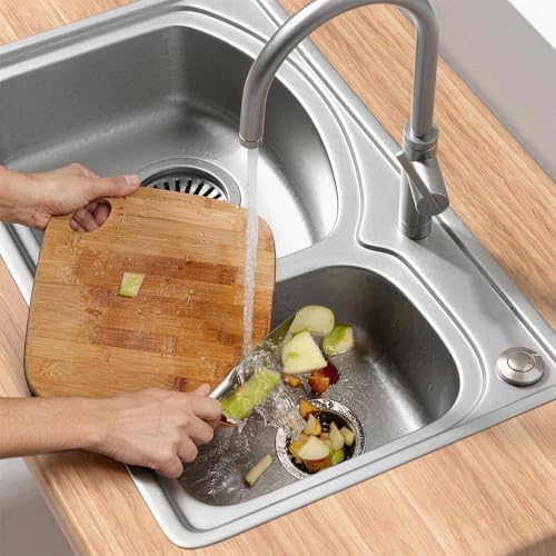 Image of Garbage Disposal Air Switch Kit, Outlet Sink Top Switch Button Compatible with InSinkErator and All Garbage Disposal Food Waste Disposer Models (garbage disposal air switch kit)