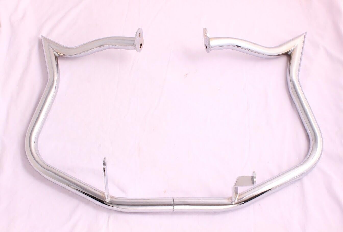 CL59-9R BAGGER Engine Case Guard Highway Crash Bar for 2000-2008 HONDA SHADOW 1100 SABRE 1.5" Size Tube Nice Chrome