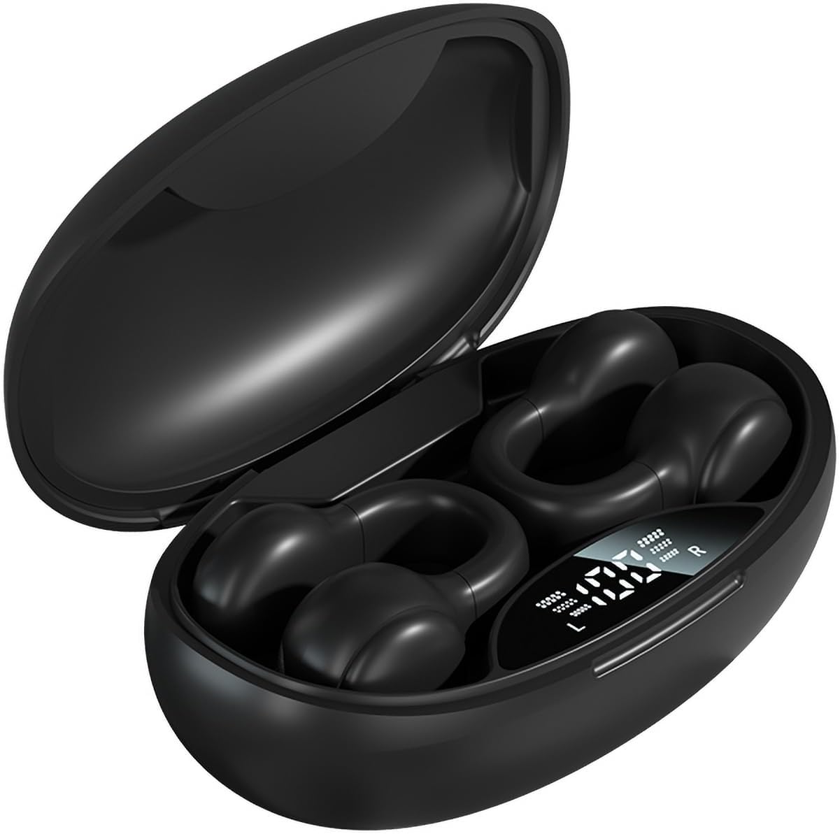 Wireless Clip On Open Ear Headphones Outer Ear Clips Ear