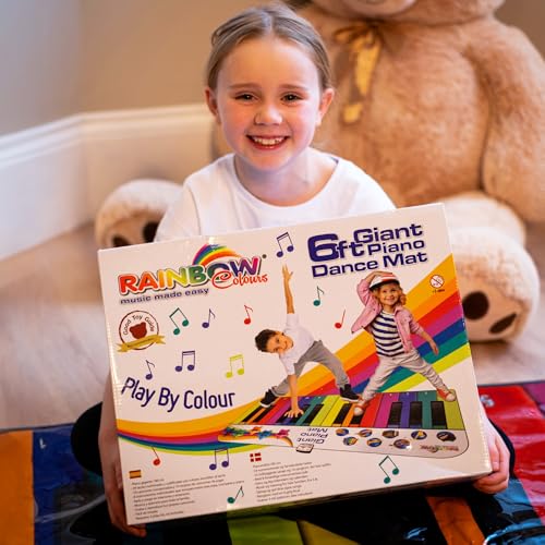 Best Piano Mats: make your kids happy with their footsteps on musical layout 8 Kids Giant Floor Piano Mat (6ft), The Perfect Kids Toys for Grandkids - Floor Piano Mat Toys and Games Perfect for Your for Grandkids #1