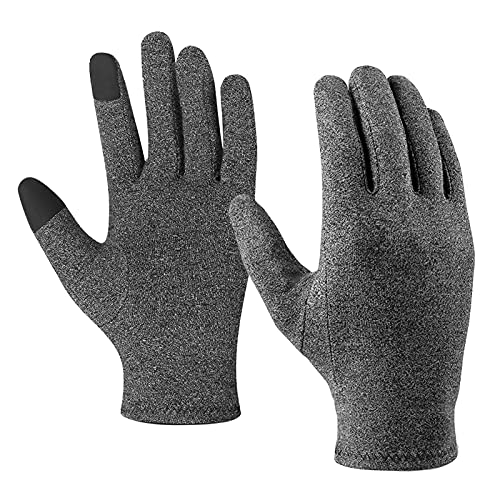 Zwbfu Guantes de presión de Pantalla táctil Guantes de protección Deportivos de Entrenamiento físico Guantes de Invierno cálidos Guantes de Dedo Completo Cover