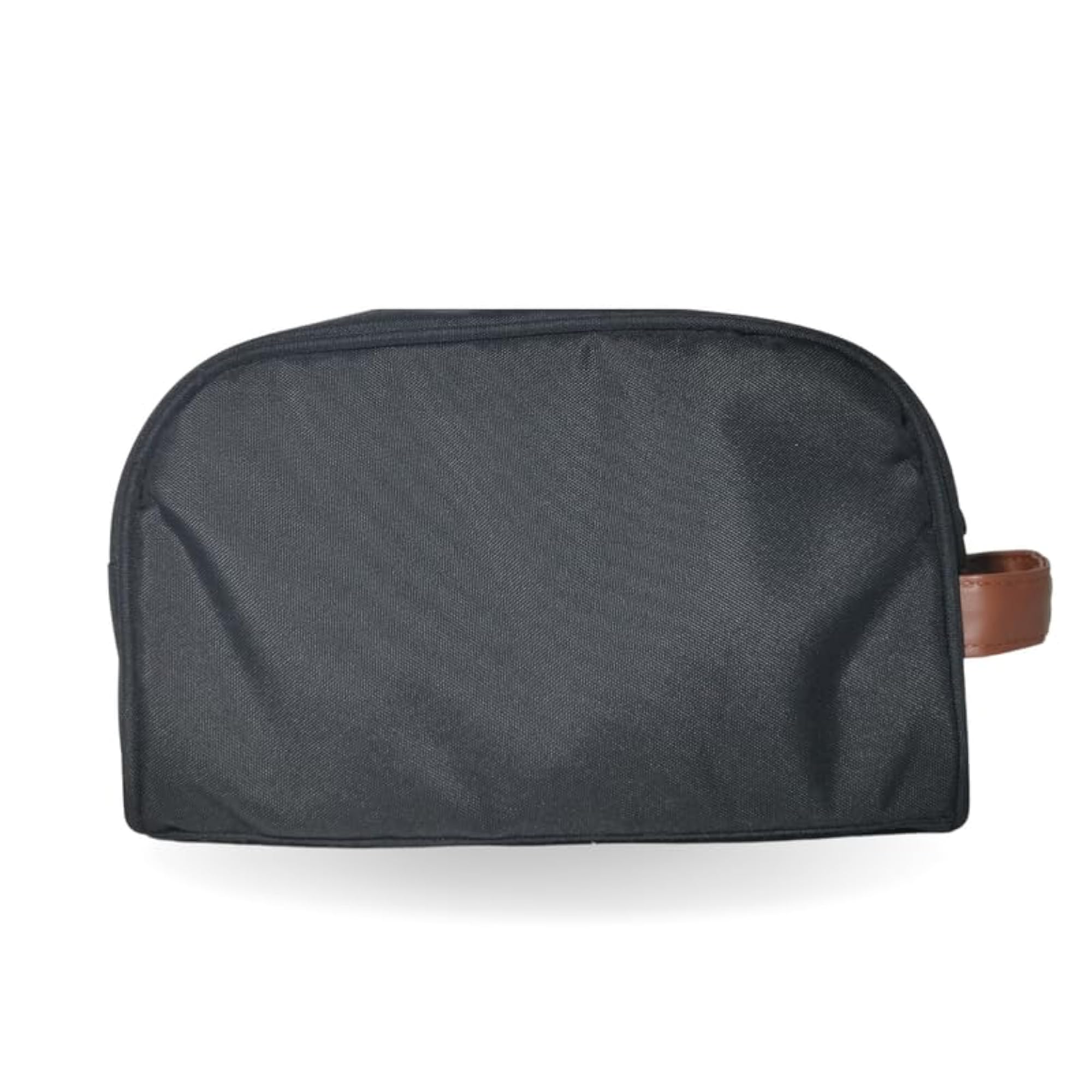 Black and Tan Multipurpose Faux Leather Detailing Pouch