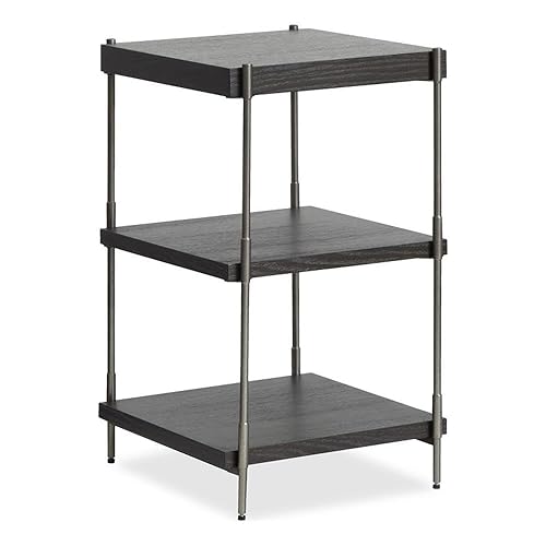 Magnussen Home Spencer Dark Briarsmoke Rectangular Accent Table