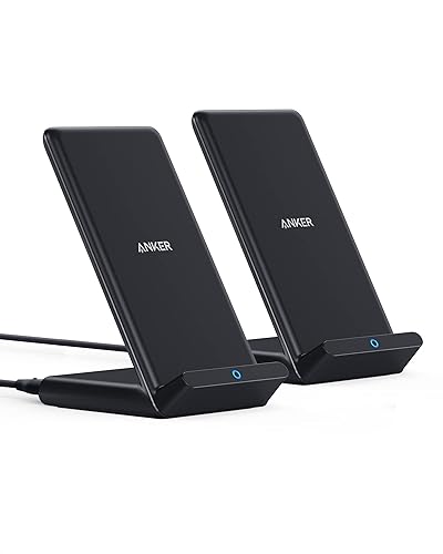 Miniatura 7 de Anker Cargador inalámbrico 313 (soporte), certificado Qi para iPhone 17/17/17 Pro/17 Pro Max/15/14/13, Galaxy S23 S22 S21 de carga rápida de 10 W