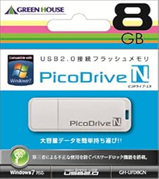 Amazon | グリーンハウス USBフラッシュメモリ ピコドライブN