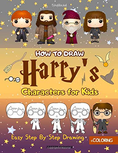How to Draw Harry's Characters for Kids: Harry Potter