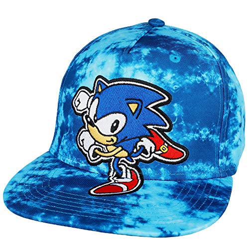 Bioworld Youth Sonic The Hedgehog Tie-Dye Snapback Hat3