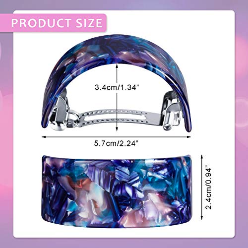 Set de 6 pinzas elegantes para cabello miniatura 2