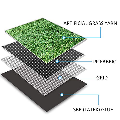 image for PET GROW 4'x13 Pad Artificial Realistic & Thick Fake Mat for Outdoor G